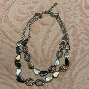 Brighton Melange Multi Color Double Strand Necklace